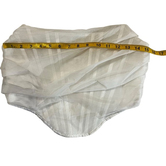 NWT REVOLVE SUPERDOWN Savannah Corset Top in White Large Bachelorette Bride - Picture 10 of 15